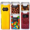 Jar Pack of 4; Square Food Storage Set