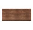 Bridgevine Home Sausalito 60 inch Workstation Desk, No Assembly Required, Whiskey Finish