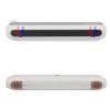 Magnetic Refillable Plastic Wrap Dispenser With Cutter, Tin Aluminum Foil Dispenser with Cutter, Sturdy Food Cling Wrap Film Cutter