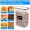 Jar Pack of 4; Square Food Storage Set