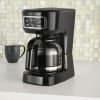 12 Cup Programmable Coffee Maker, 1.8 Liter Capacity, Black