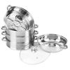 5 Tiers Stainless Steel Steamer