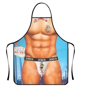 Funny Personality Creative Apron Cute Couple (Option: 5style-80 Ã— 60cm)
