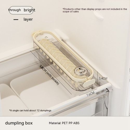 Gap Instant  Dumpling Storage Box Refrigerator Household Food Grade