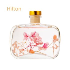 100ml Flower In Water Fire-free Incense Aromatherapy Home Daily Dried Flower Rattan Deodorant Aromatic Air Freshing Agent (Option: 100ML-Hilton)