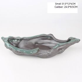 Flower Pot Ceramic Creative Personality Large Bonsai (Option: Small Size)
