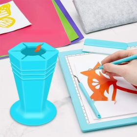 Silicone Sucker Waste Collector (Color: Blue)