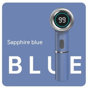 Multifunctional Handheld Wireless Charging Electric Dish Brush (Option: Sapphire Blue)