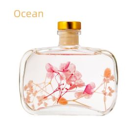 100ml Flower In Water Fire-free Incense Aromatherapy Home Daily Dried Flower Rattan Deodorant Aromatic Air Freshing Agent (Option: 100ML-Ocean)