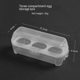 Outdoor Egg Storage Box With Carton Shockproof Portable (Option: 3 Grid)