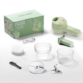 Chopper Mini Wireless Electric Mashed Garlic Cutting And Pressing Stir (Option: 3rd generation new 1200MA)