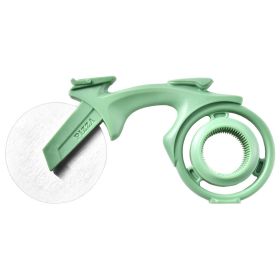 Motorcycle Round Pizza Slitting Knife (Option: Bicycle Single Wheel-Primary Color)