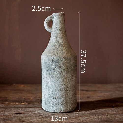 American Ear Handmade Vase Retro Stoneware