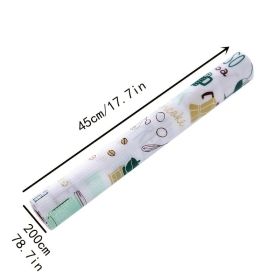 1 Roll; Non-slip Drawer Pad; Cabinet Pad; Moisture-proof Pad Wardrobe Shoe Cabinet Mat Dust-proof Kitchen Oil-proof Waterproof Sticker (quantity: One Pack)