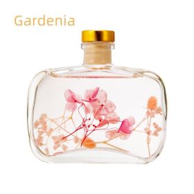 100ml Flower In Water Fire-free Incense Aromatherapy Home Daily Dried Flower Rattan Deodorant Aromatic Air Freshing Agent (Option: 100ML-Gardenia)