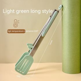 White Food Outdoor BBQ Clamp Silicone (Option: 12 Inch Bracket Light Green)