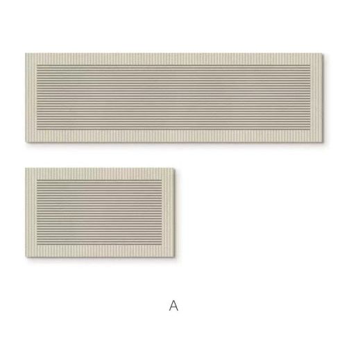 Japanese Style Kitchen Floor Mat Household Soft Diatom Ooze Floor Mat Simple Strip Absorbent Oil Absorbing