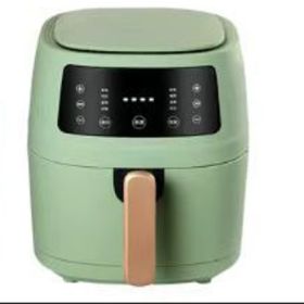 8L Air Fryer Baking Chips Machine Deep Frying Pan (Option: US-Light green)